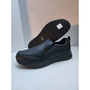 New Skechers Black Men's Size 10.5 Shoes Work Slip Resistant Relaxed Fit